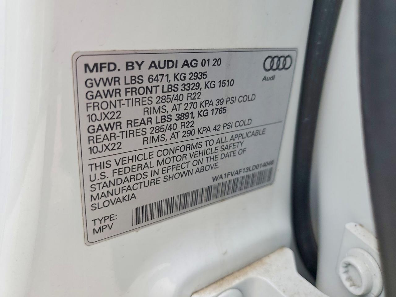 Audi Q8 Prestige S-line