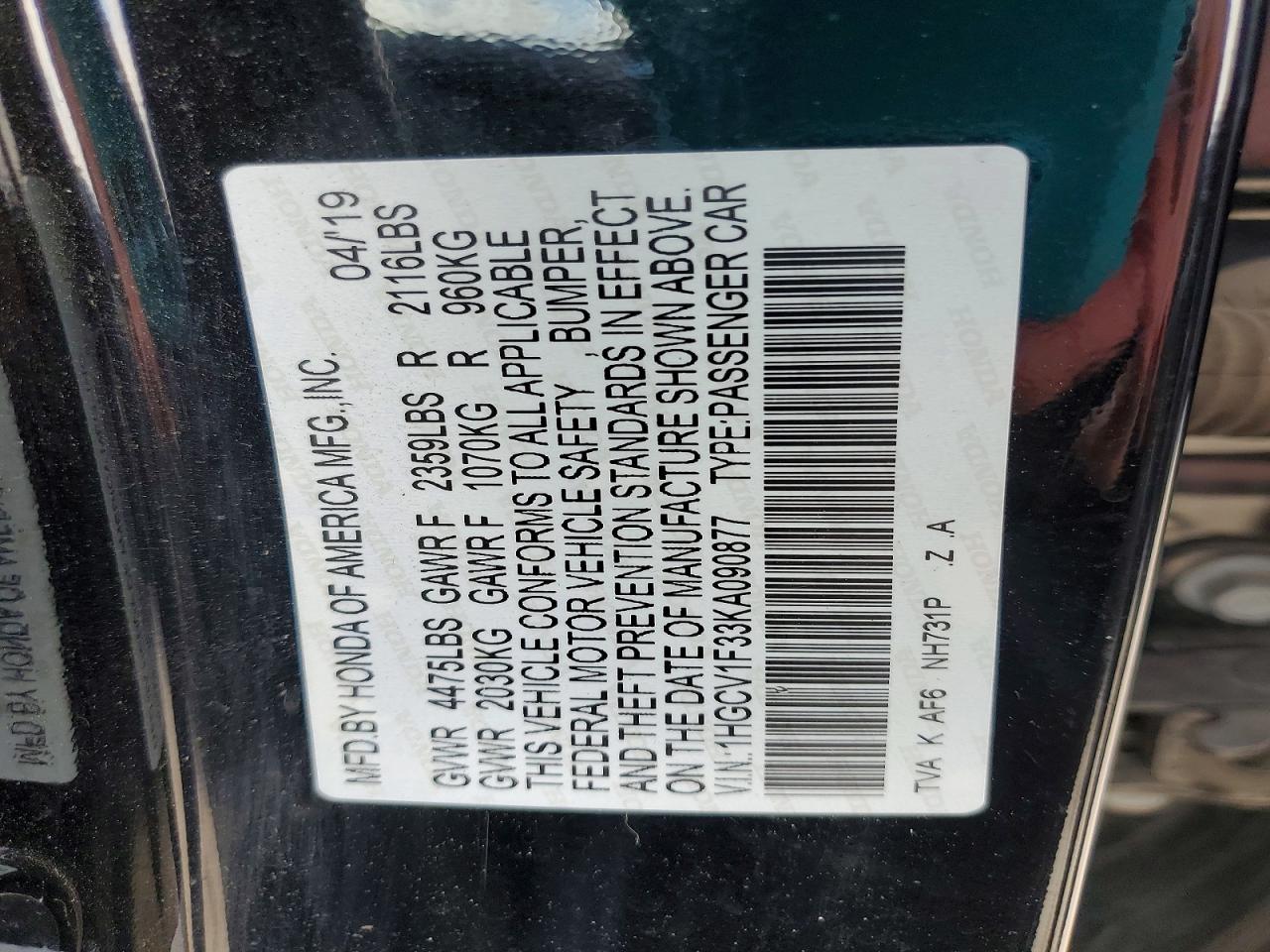 Honda Accord Sport