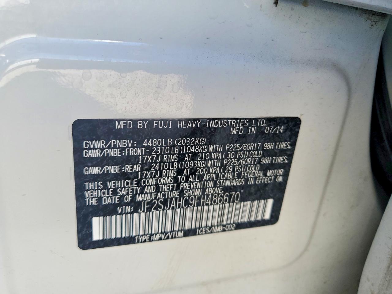 Subaru Forester 2.5i Limited