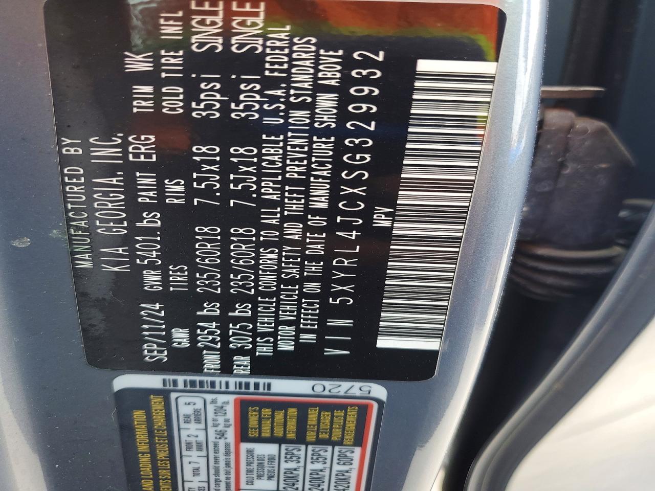 Kia Sorento S