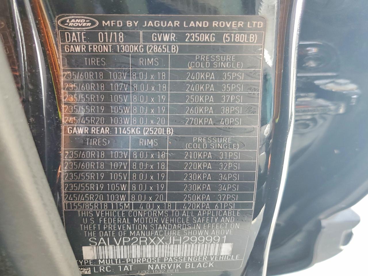 Land Rover Range Rover Se