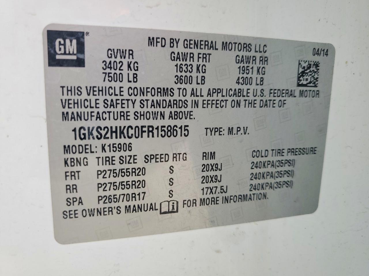 GMC Yukon K1500 Slt