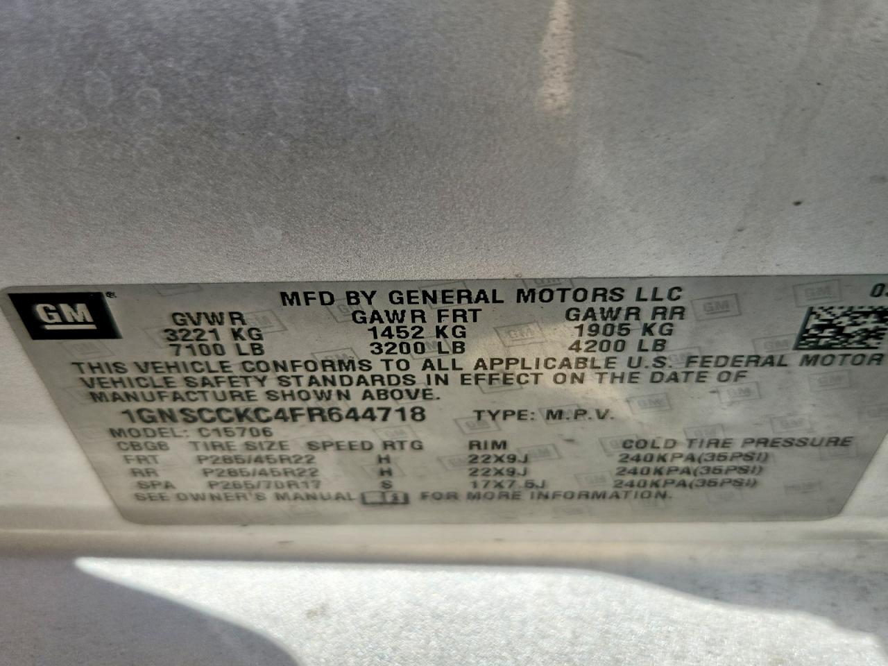 Chevrolet Tahoe C1500 Ltz