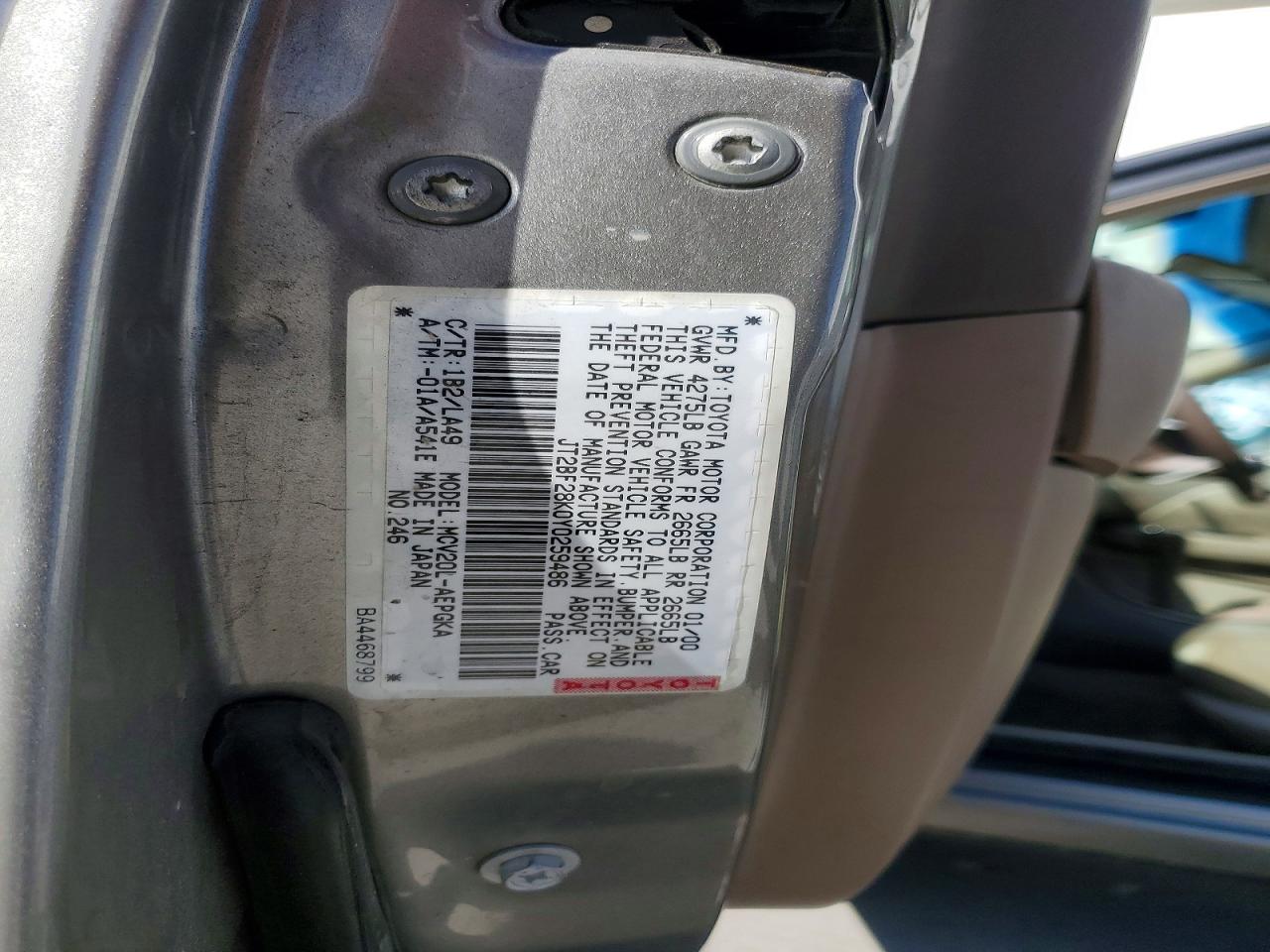 Toyota Camry Xle V6