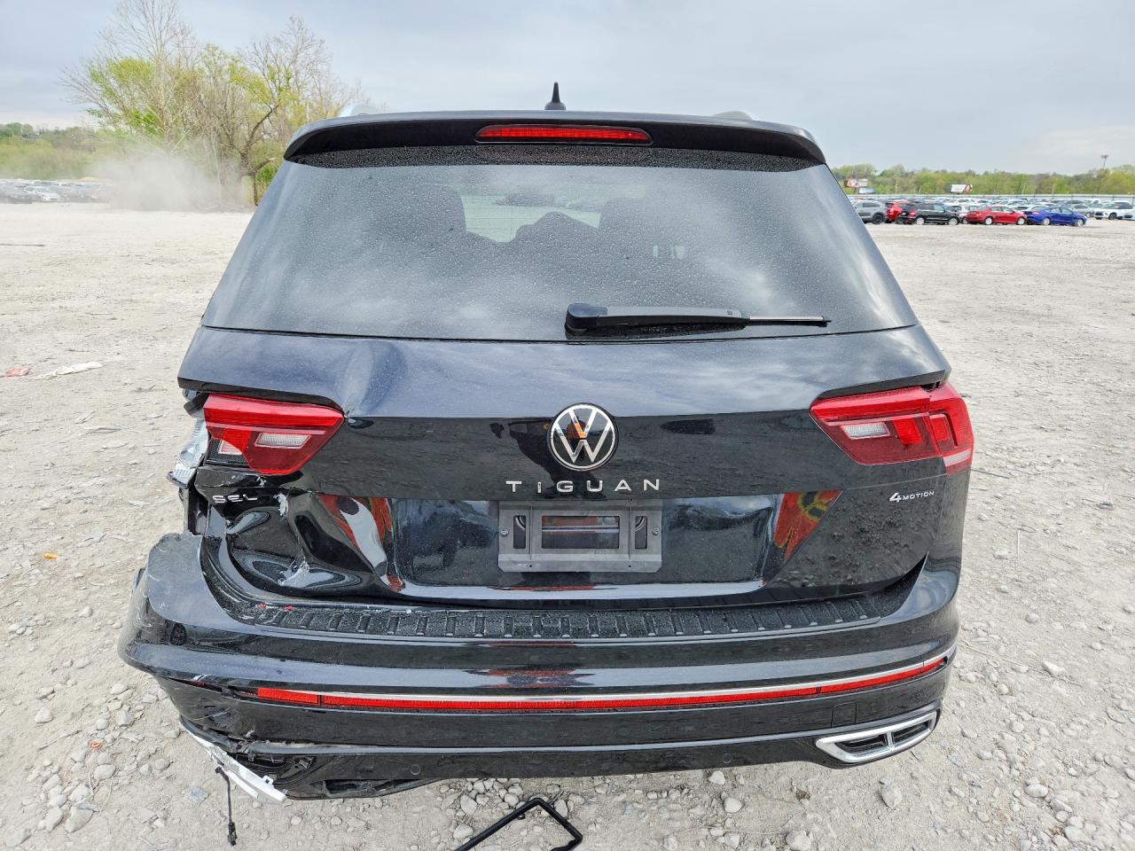 Volkswagen Tiguan Sel R-line Black