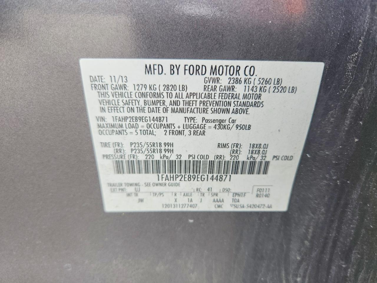 Ford Taurus Sel
