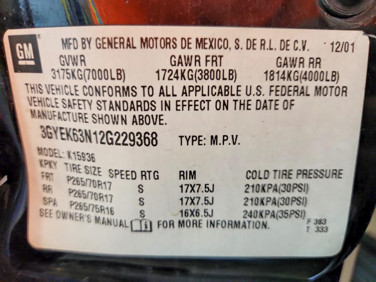 Cadillac Escalade Ext