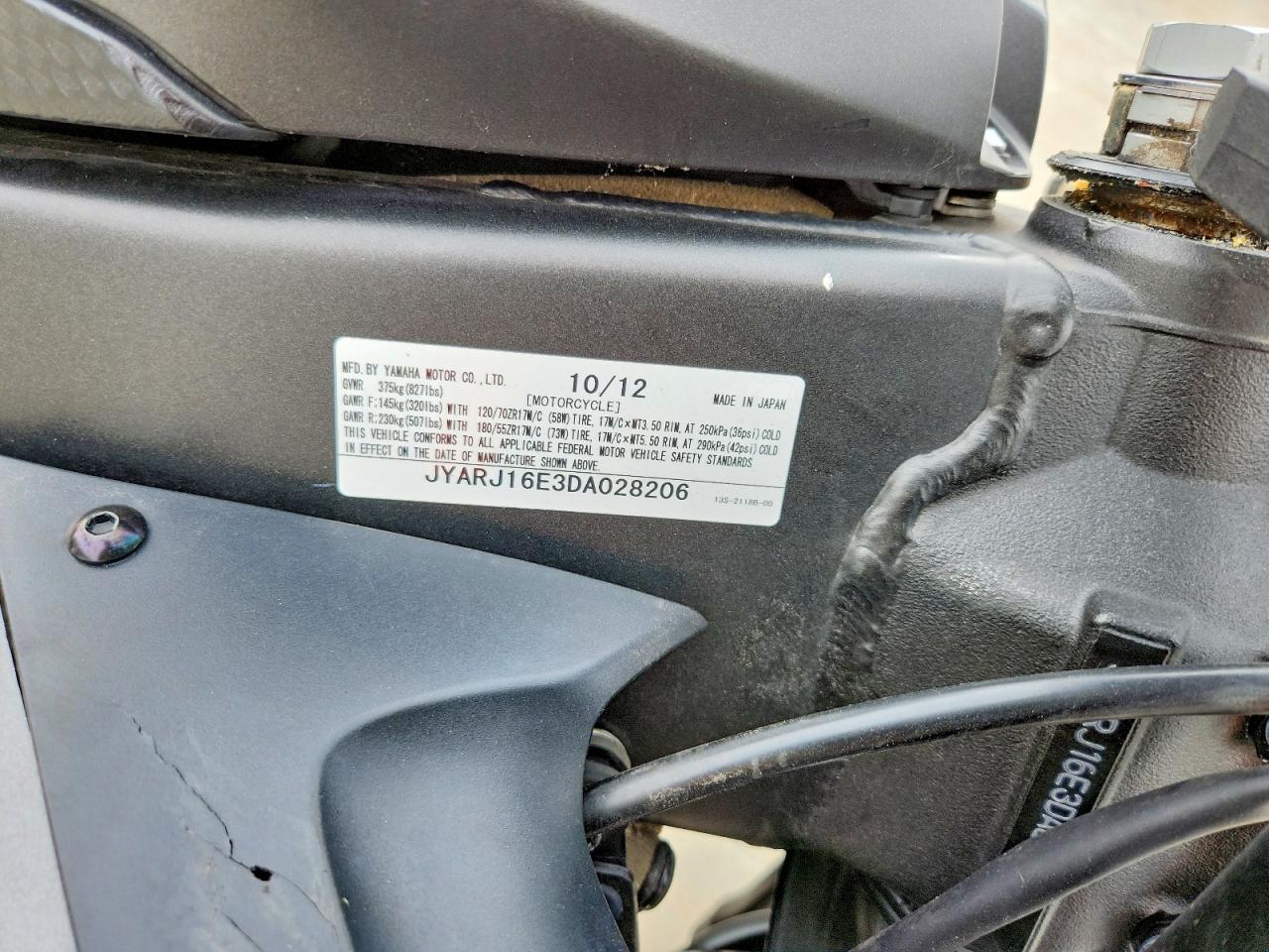 Yamaha Yzf600