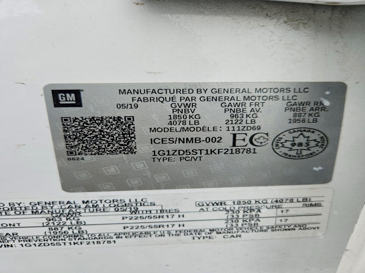 Chevrolet Malibu Lt