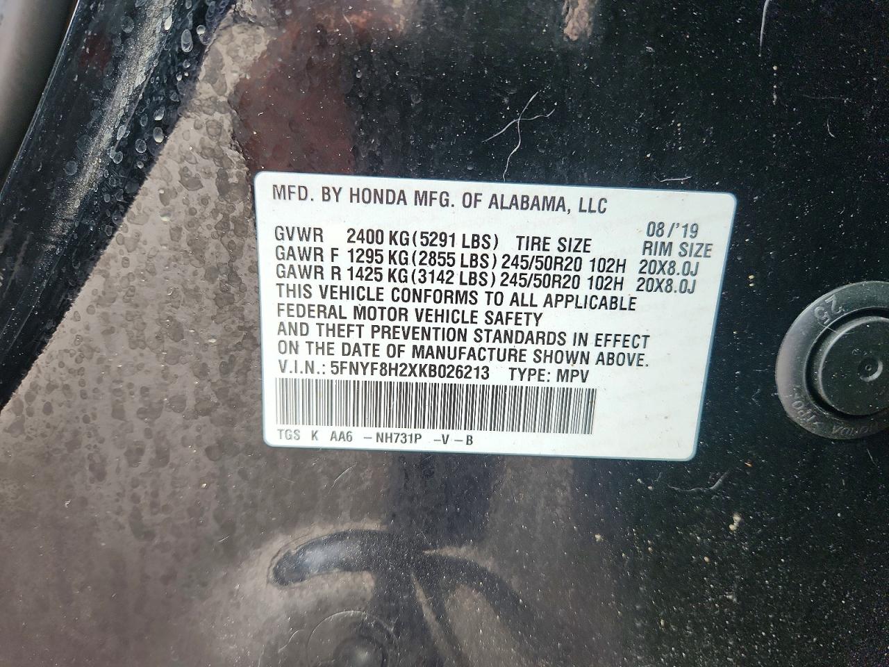 Honda Passport Sport