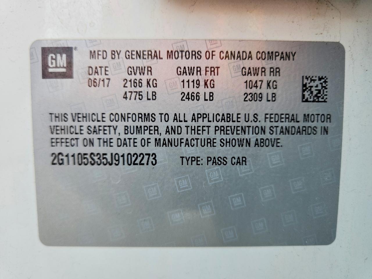 Chevrolet Impala Lt