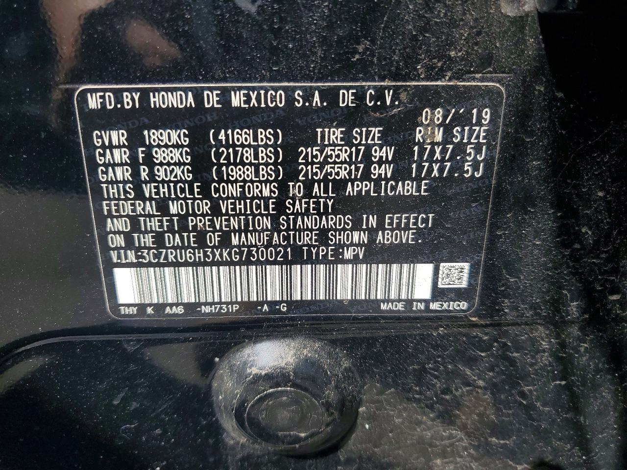 Honda HR-V Lx