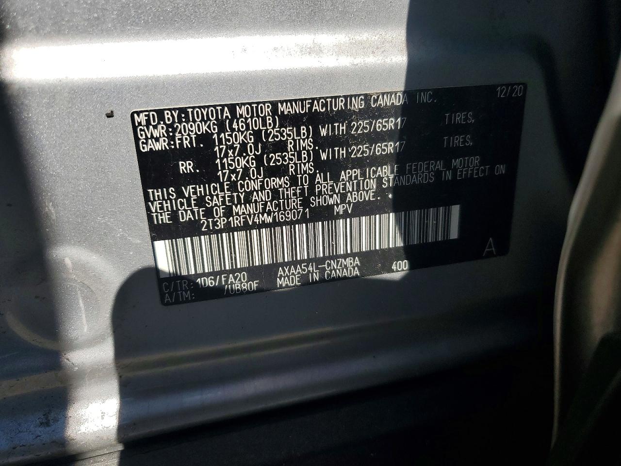 Toyota RAV4 Xle
