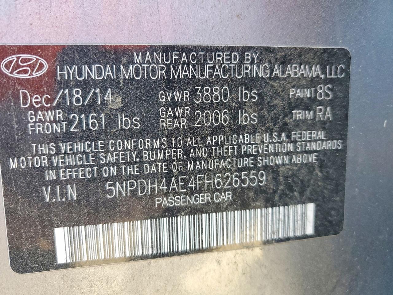Hyundai ELANTRA Se
