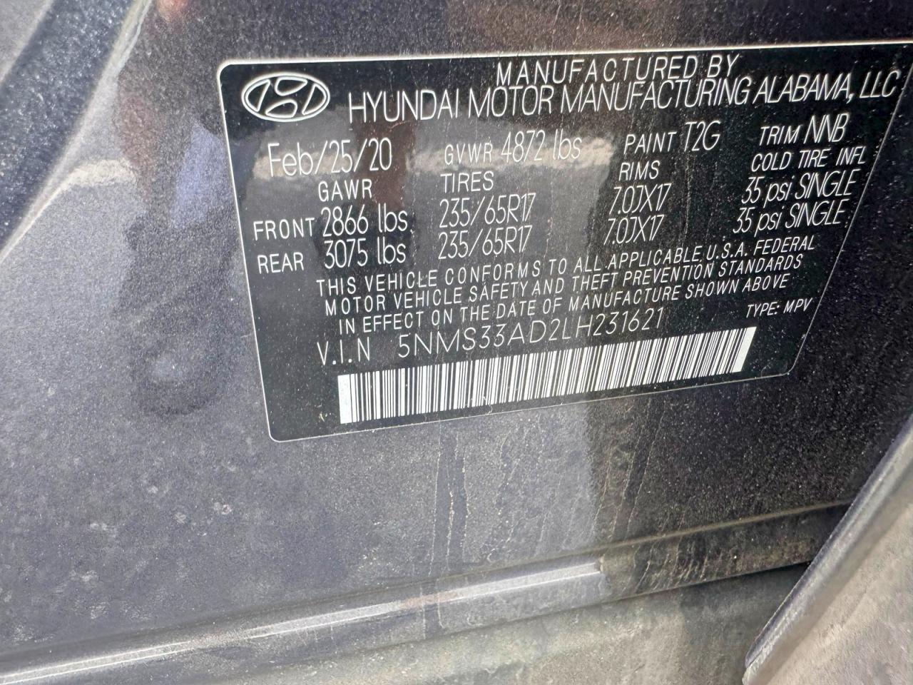 Hyundai SANTA FE Sel