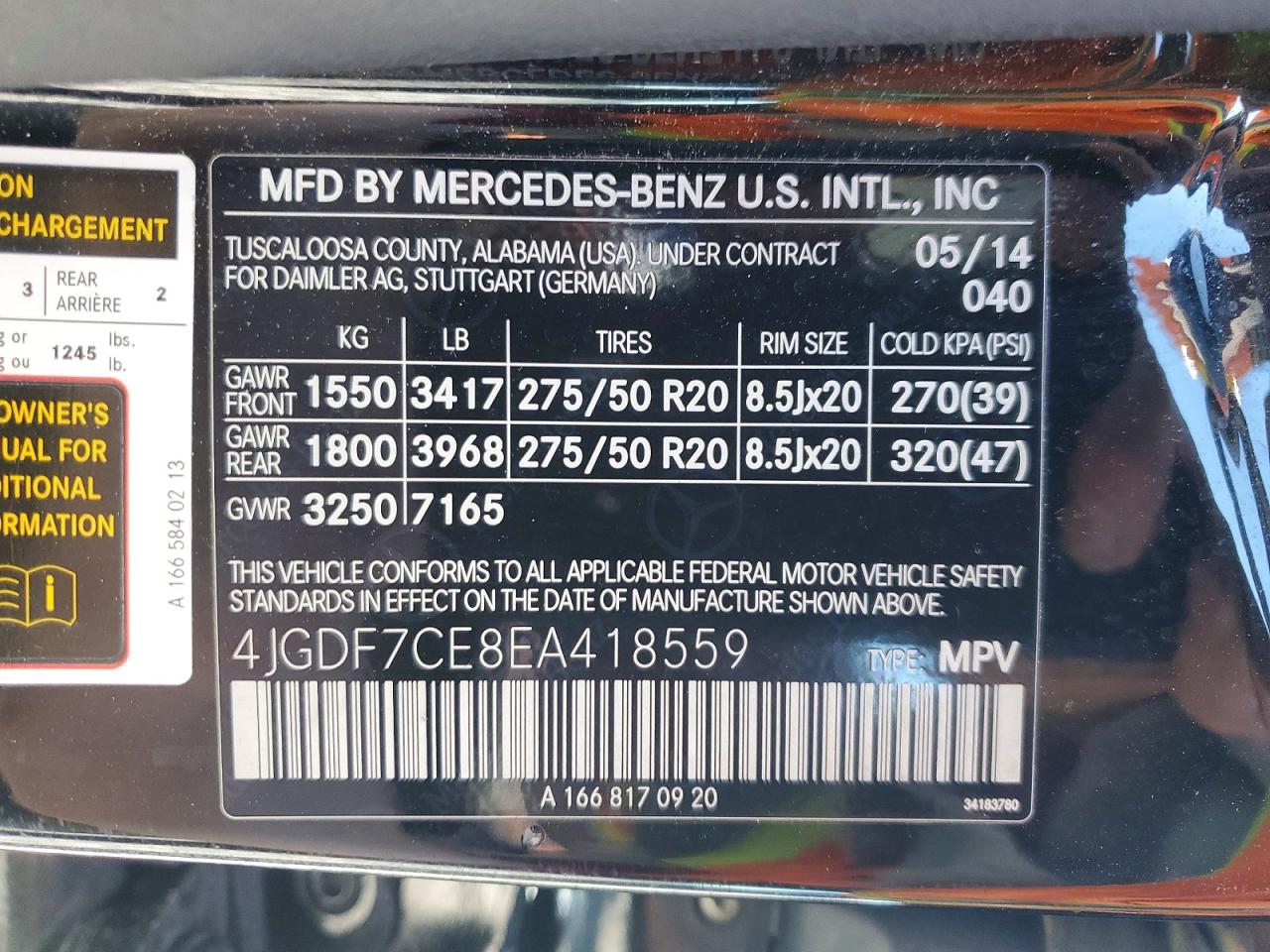 Mercedes-Benz G-Class 450 4matic
