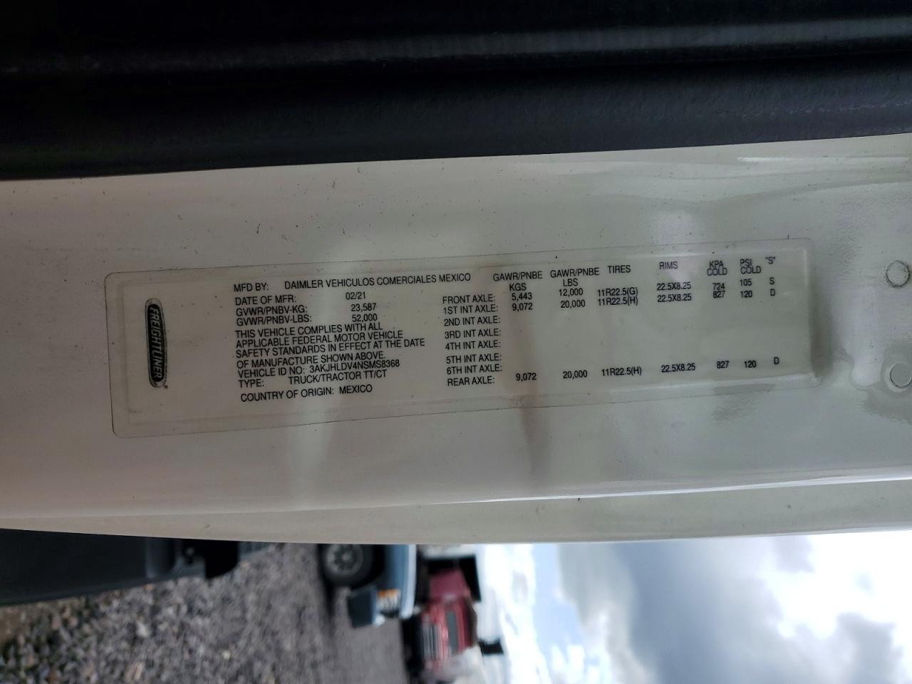 Freightliner Cascadia 126