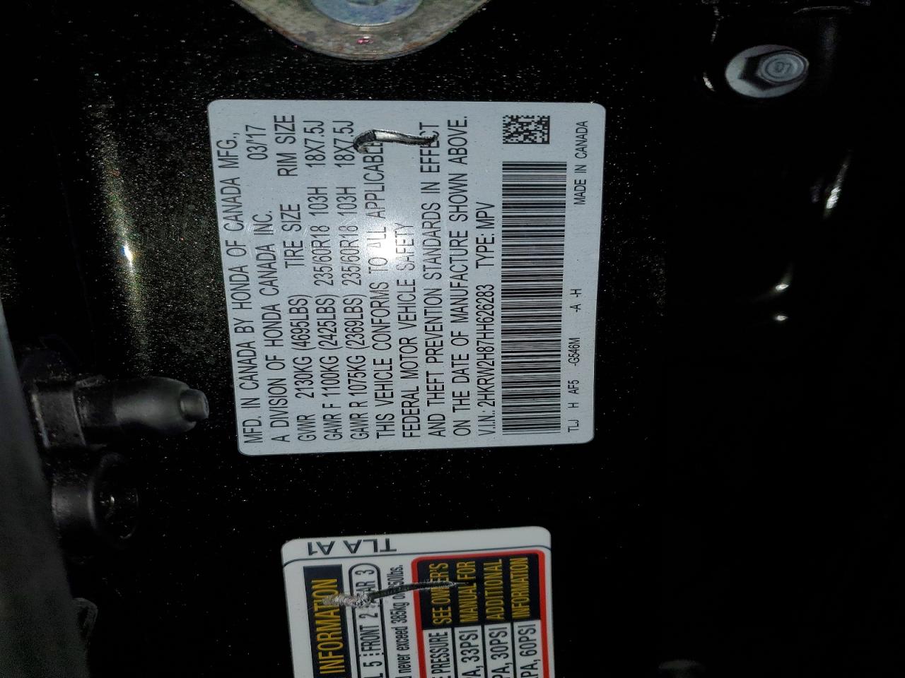 Honda Crv Exl