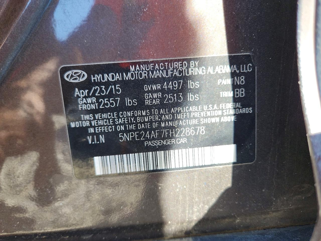 Hyundai SONATA Se