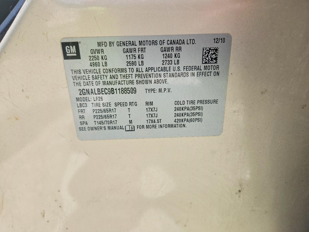 Chevrolet Equinox Ls