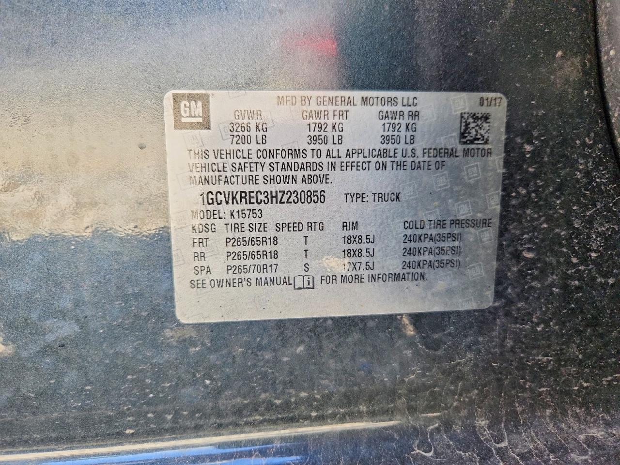 Chevrolet Silverado K1500 Lt