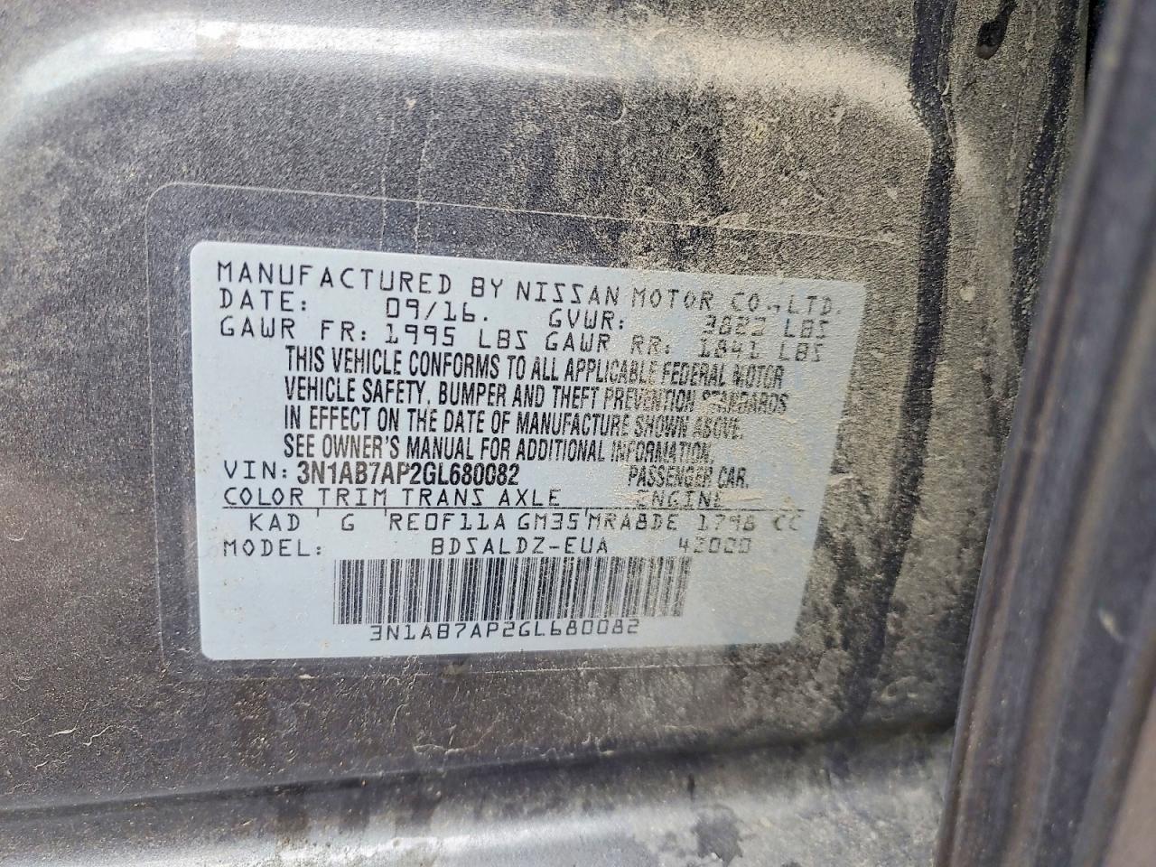 Nissan Sentra Sv