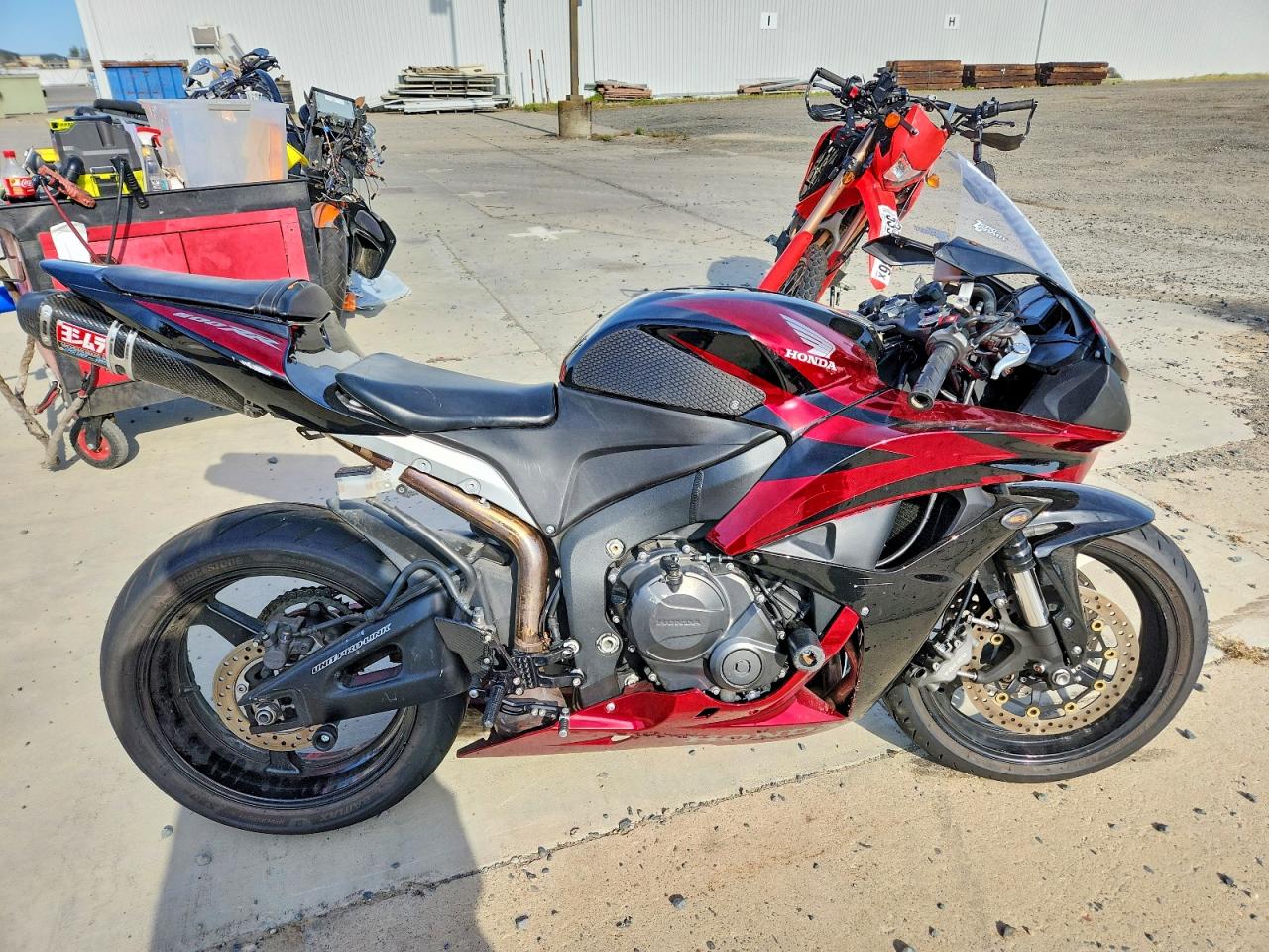 Salvage Honda Cbr Cycle Image