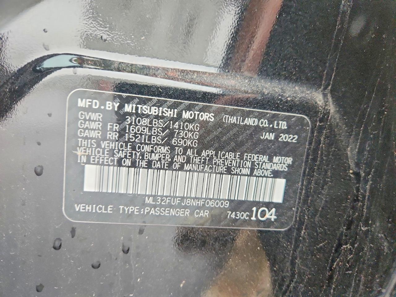 Mitsubishi Mirage G4 Es