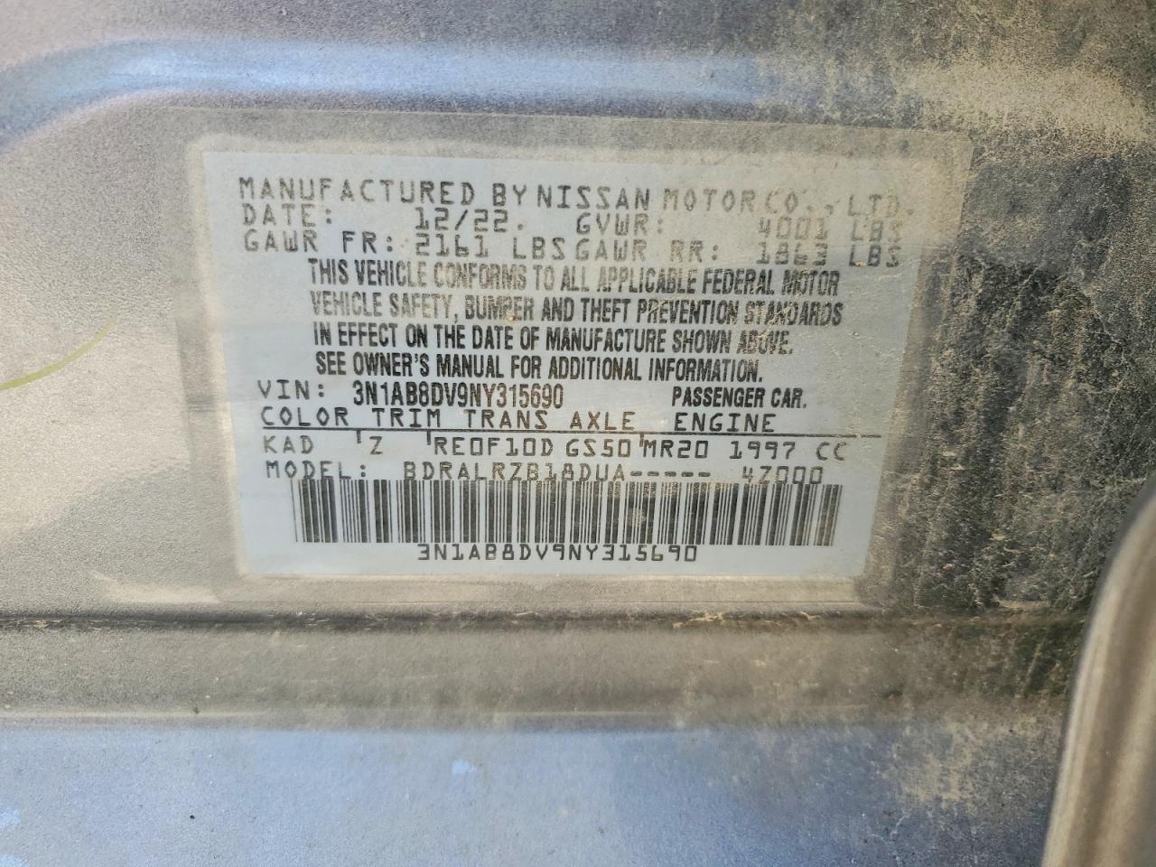 Nissan Sentra Sr
