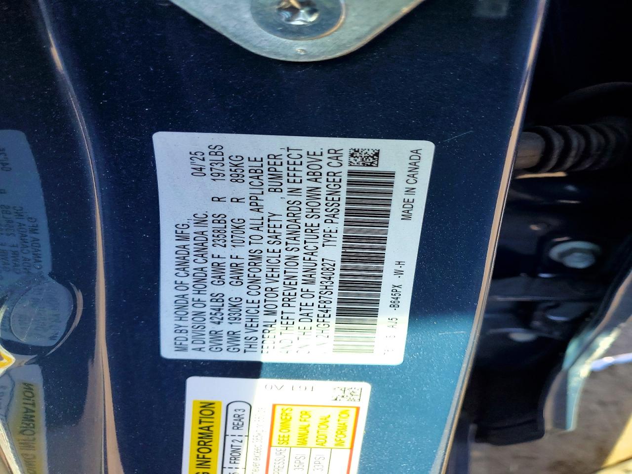 Honda Civic Sport