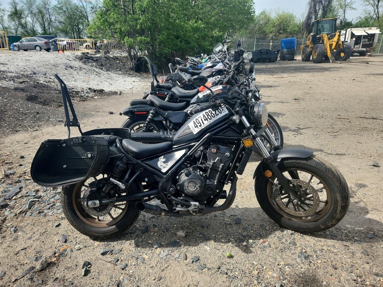 Salvage Honda Cm Cycle Image