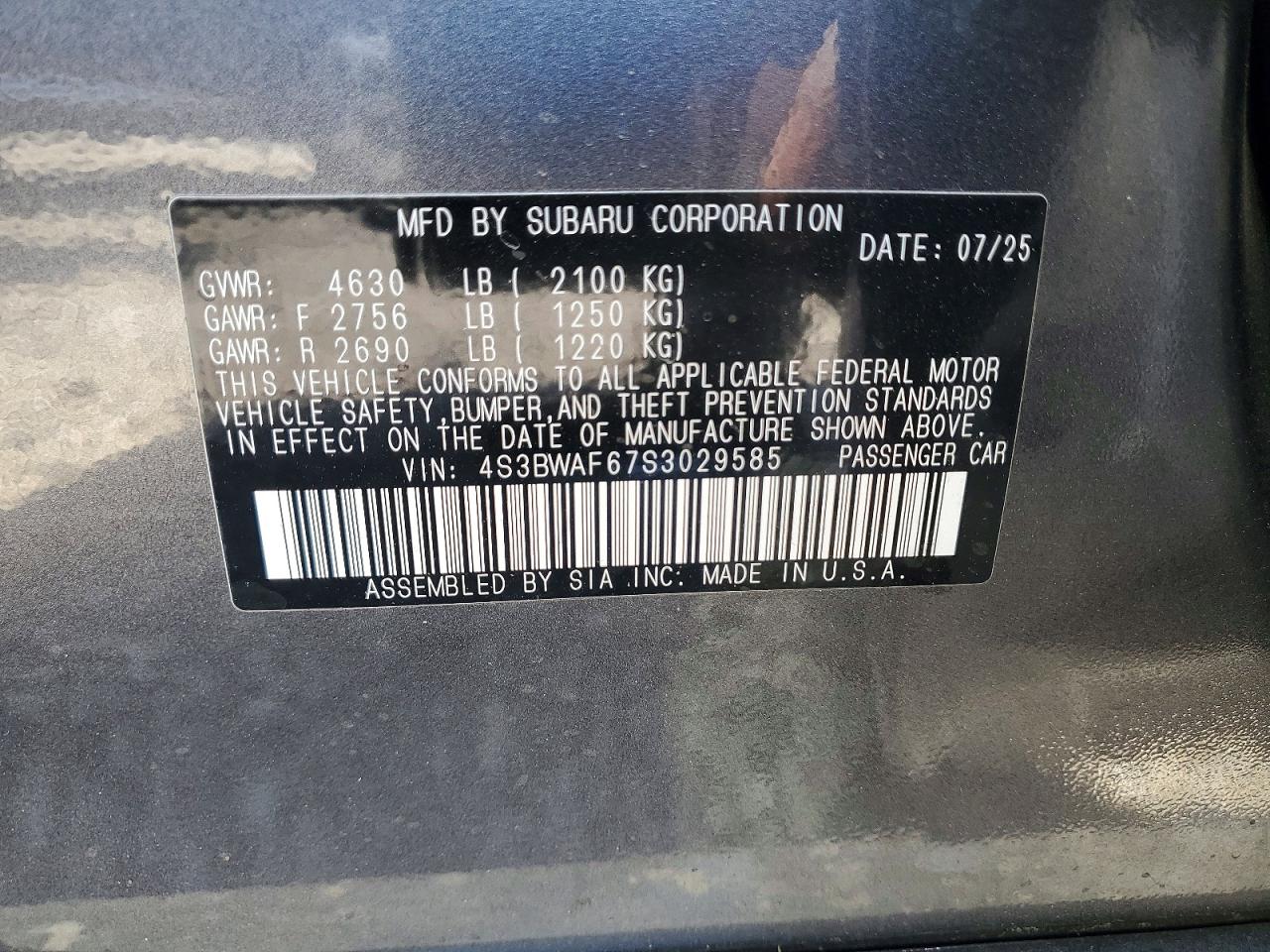 Subaru Legacy Premium