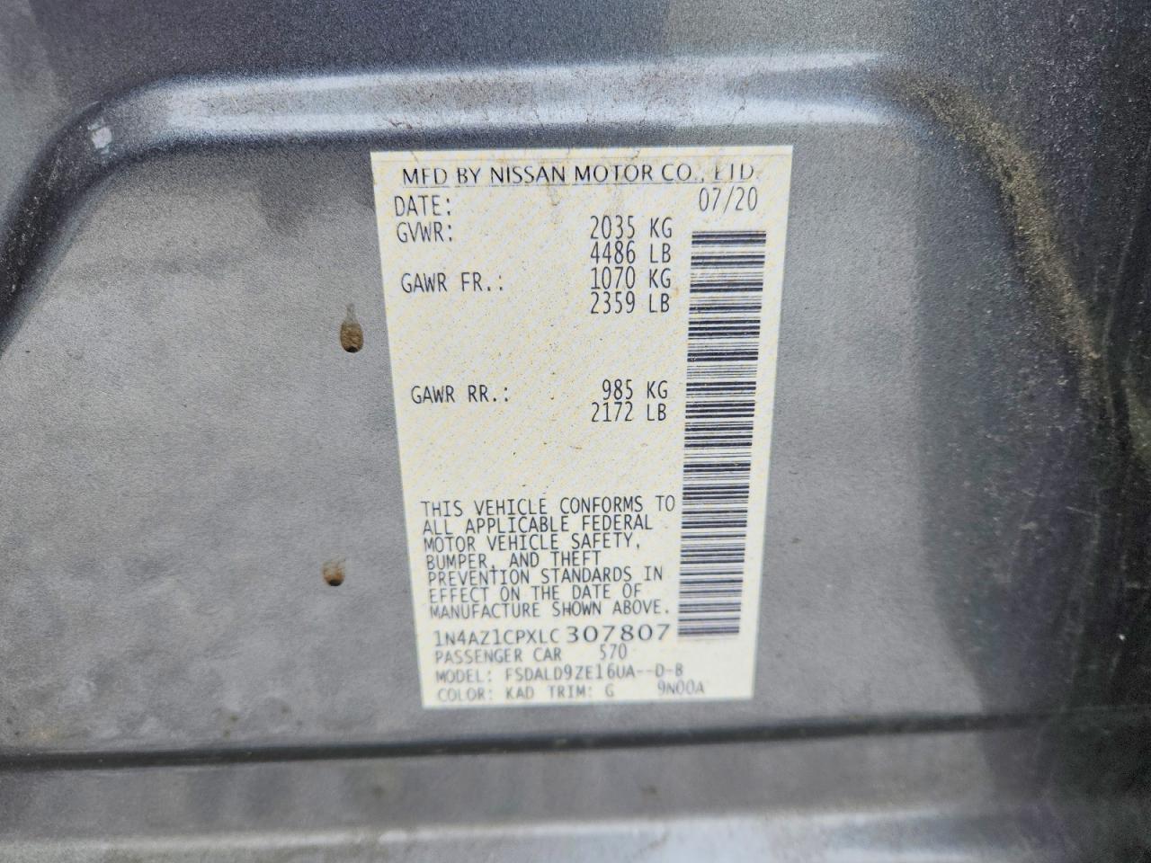 Nissan LEAF Sv