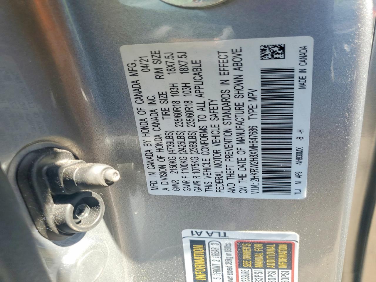 Honda Crv Exl