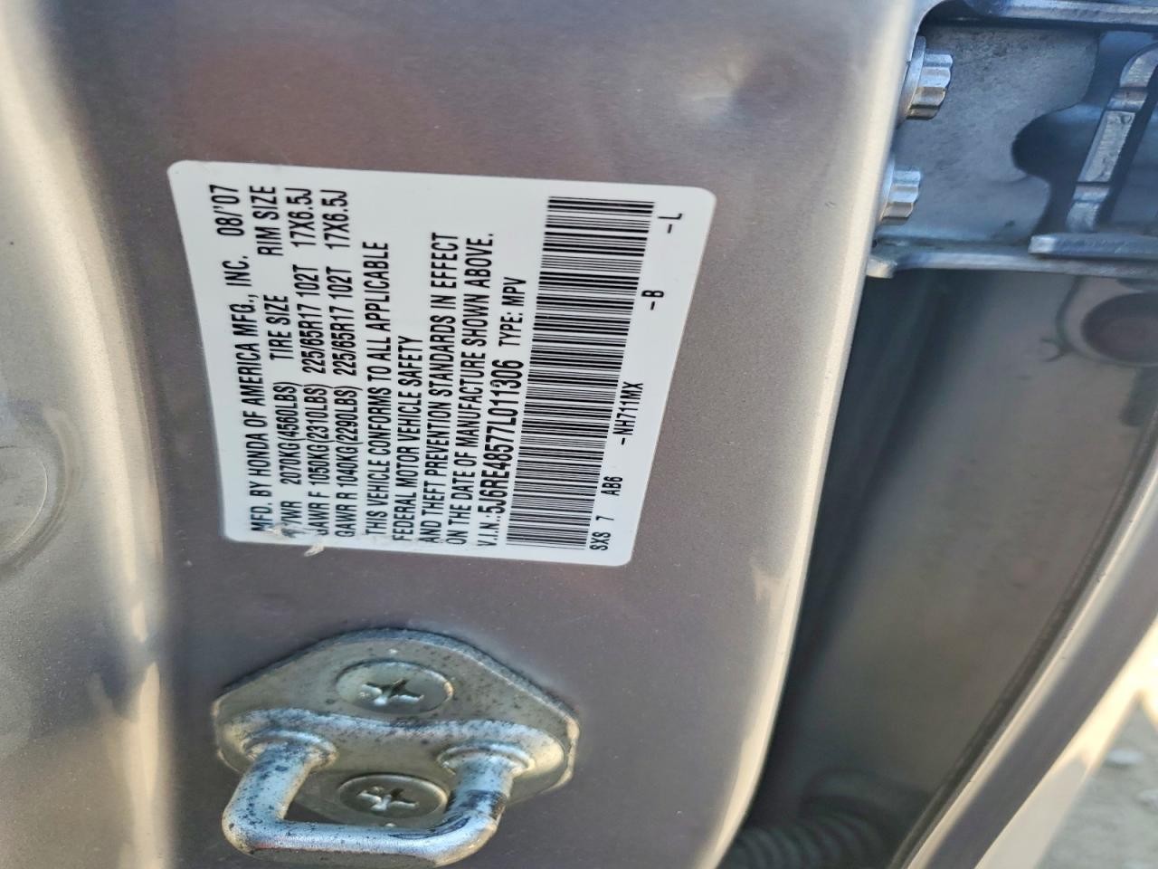 Honda Crv Ex