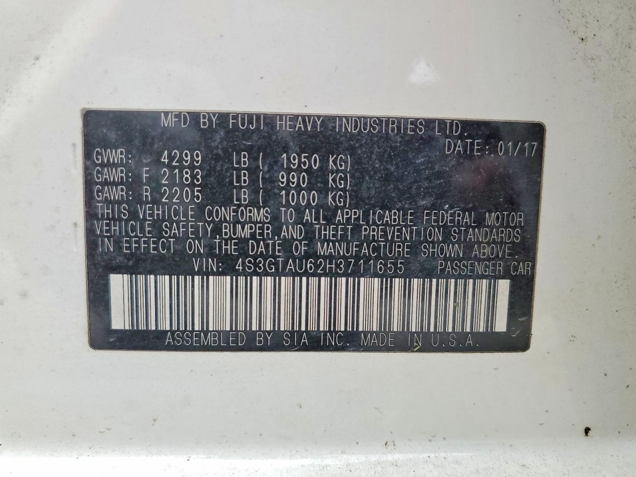Subaru Impreza Limited