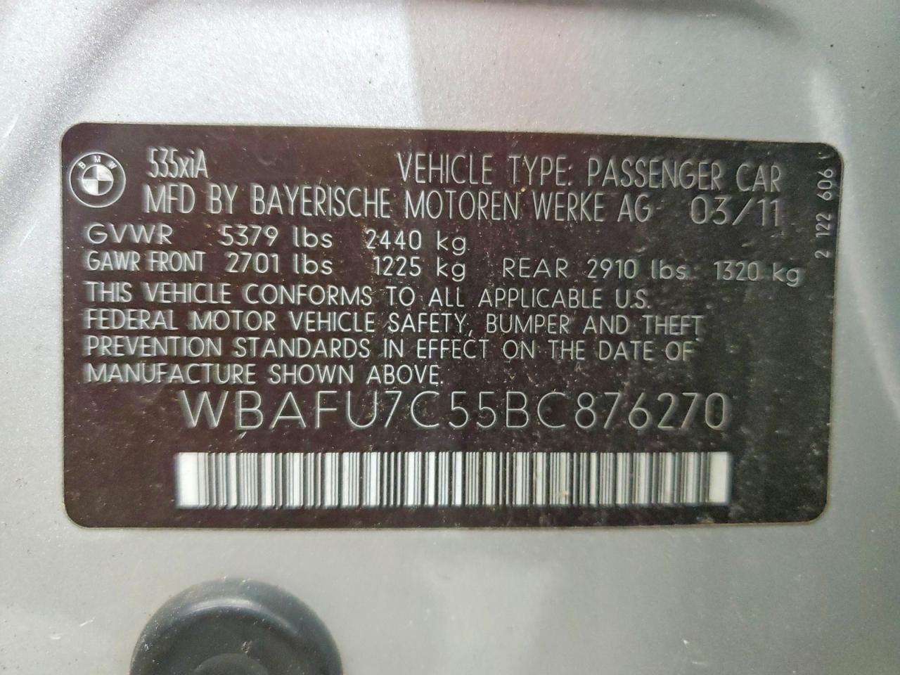 BMW 5 Series Xi