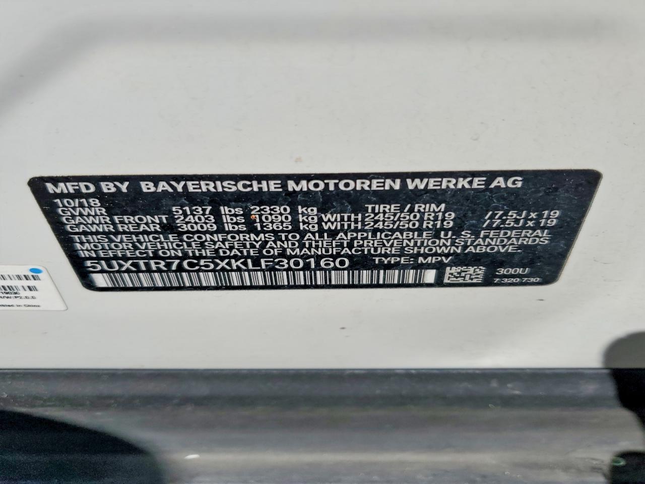 BMW X Series Sdrive30i
