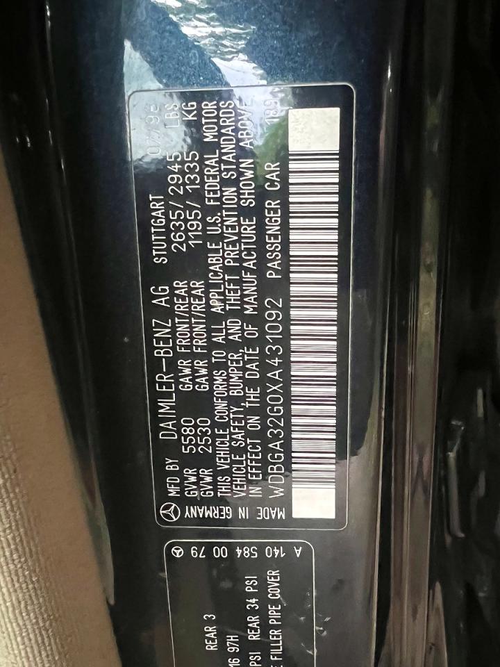Mercedes-Benz S-Class 320w