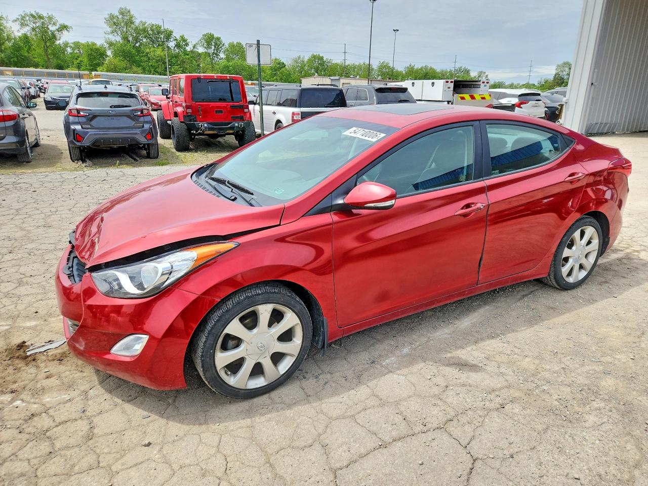 Salvage Hyundai ELANTRA Image
