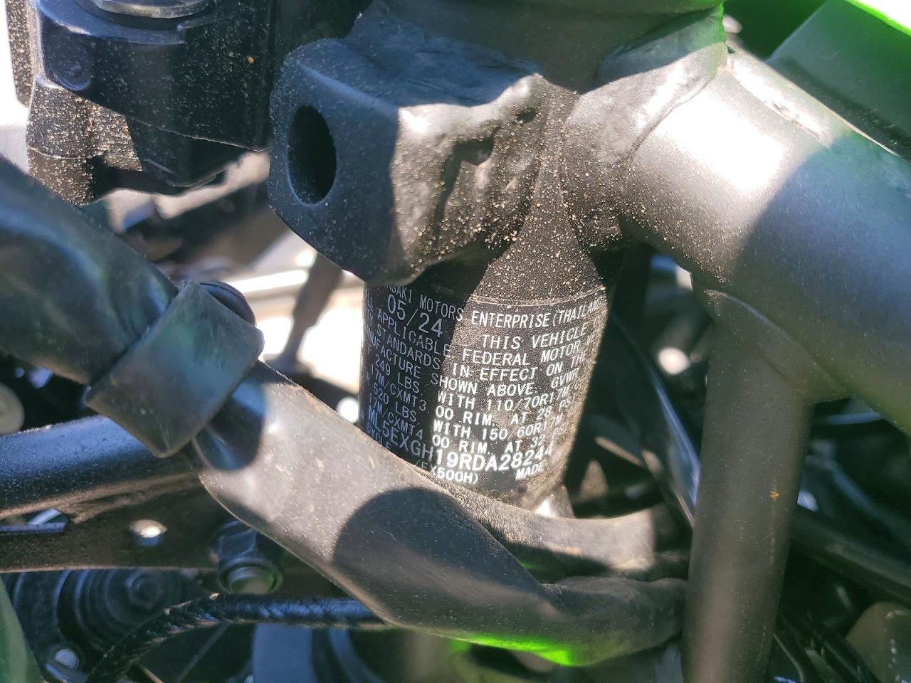 Kawasaki Ex500 H H