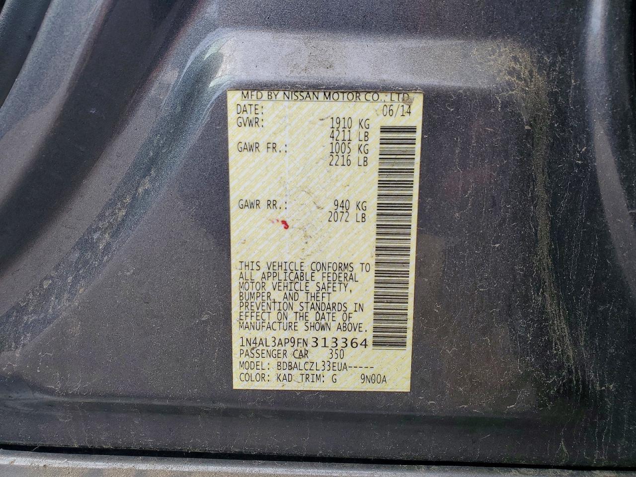 Nissan Altima 2.5 S