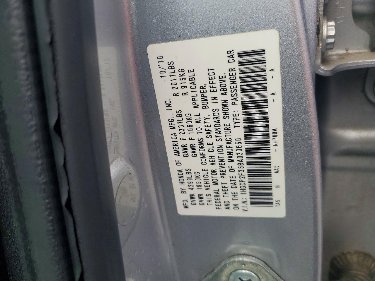 Honda Accord Lx