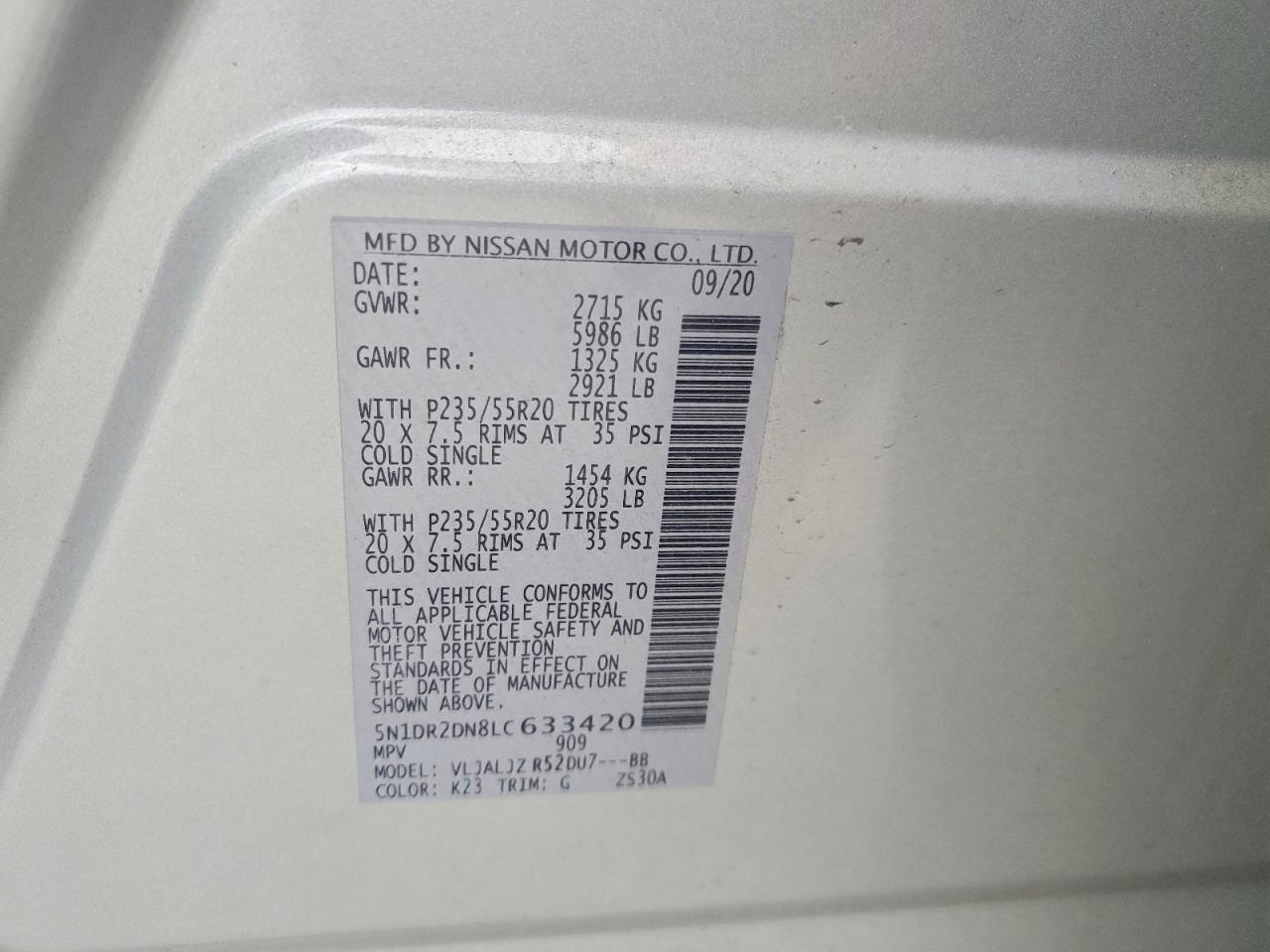 Nissan Pathfinder Platinum