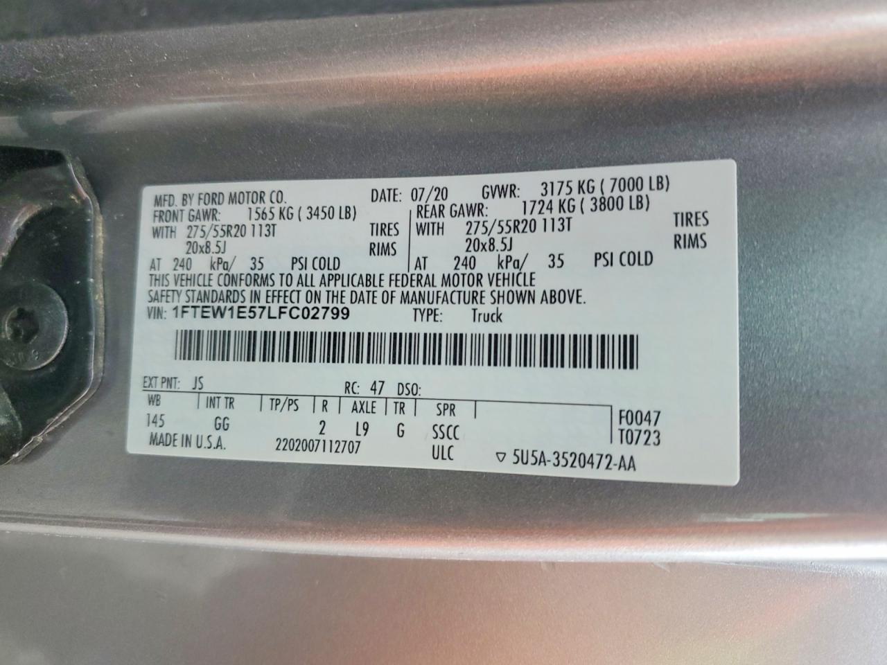 Ford F-150 Supercrew