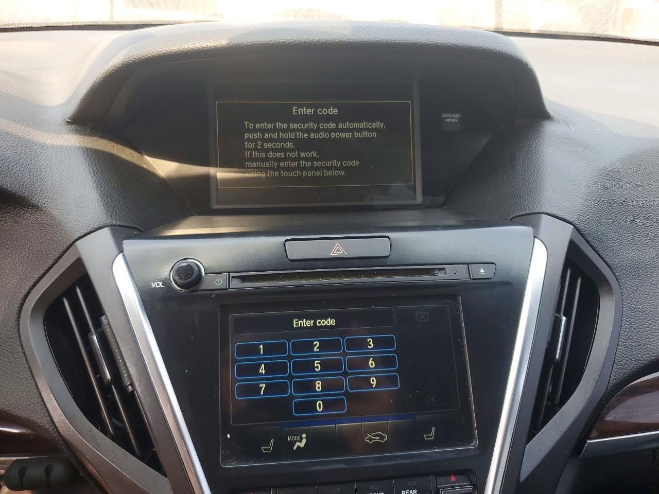 Acura MDX Technology