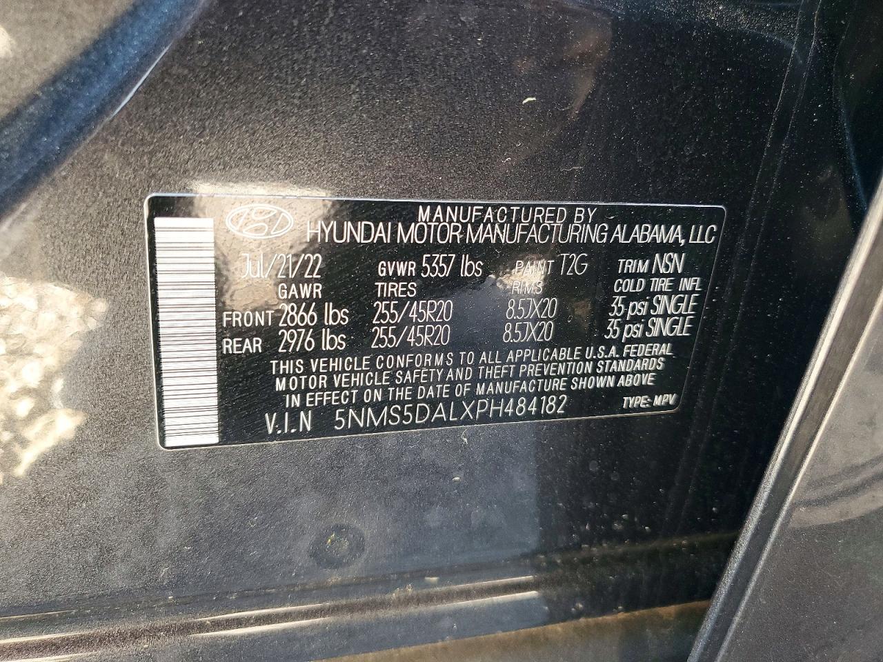 Hyundai SANTA FE Calligraphy
