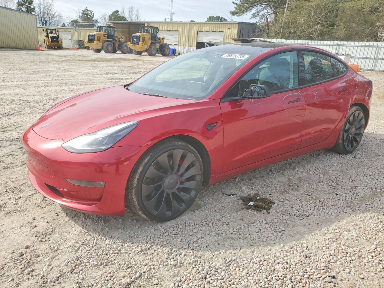 Salvage Tesla Model 3 Image