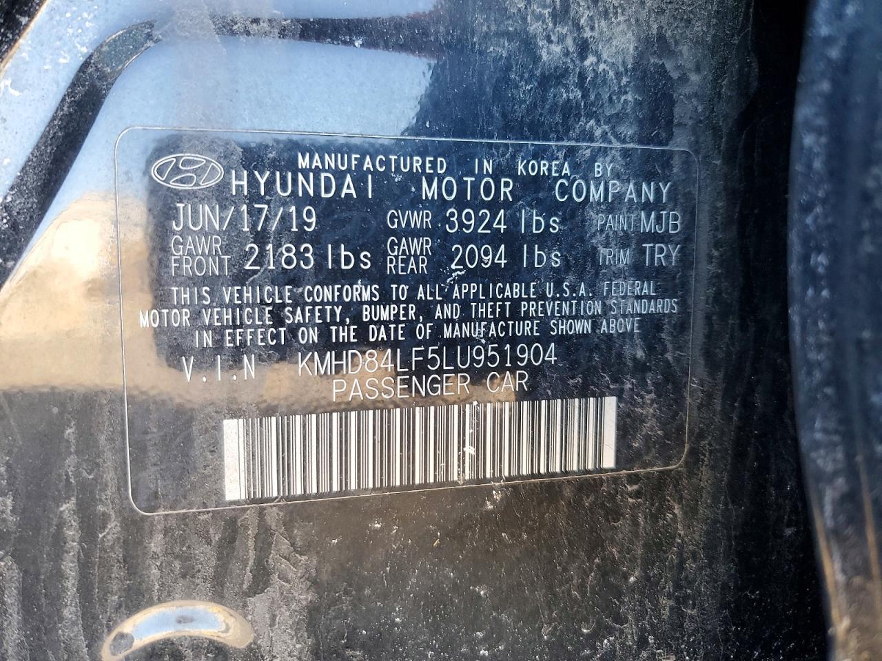Hyundai ELANTRA Sel