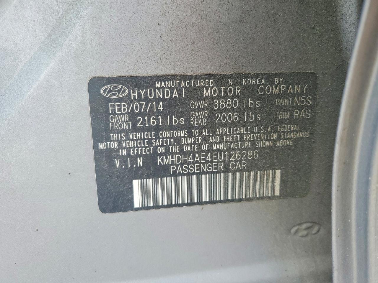 Hyundai ELANTRA Se